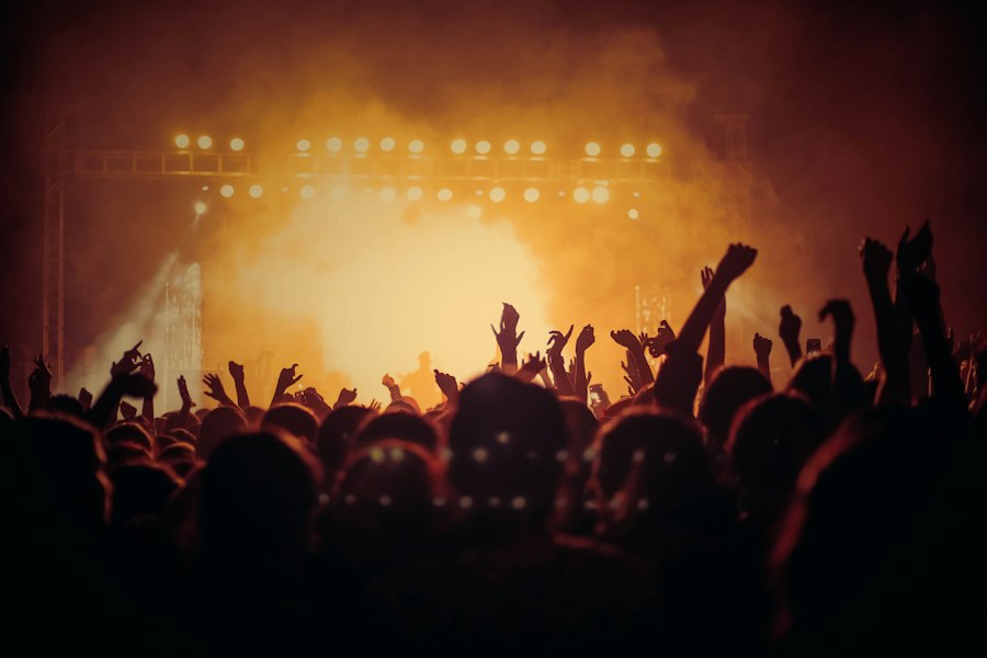TV show concert stage